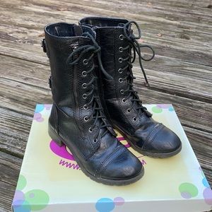 Black Combat Boots